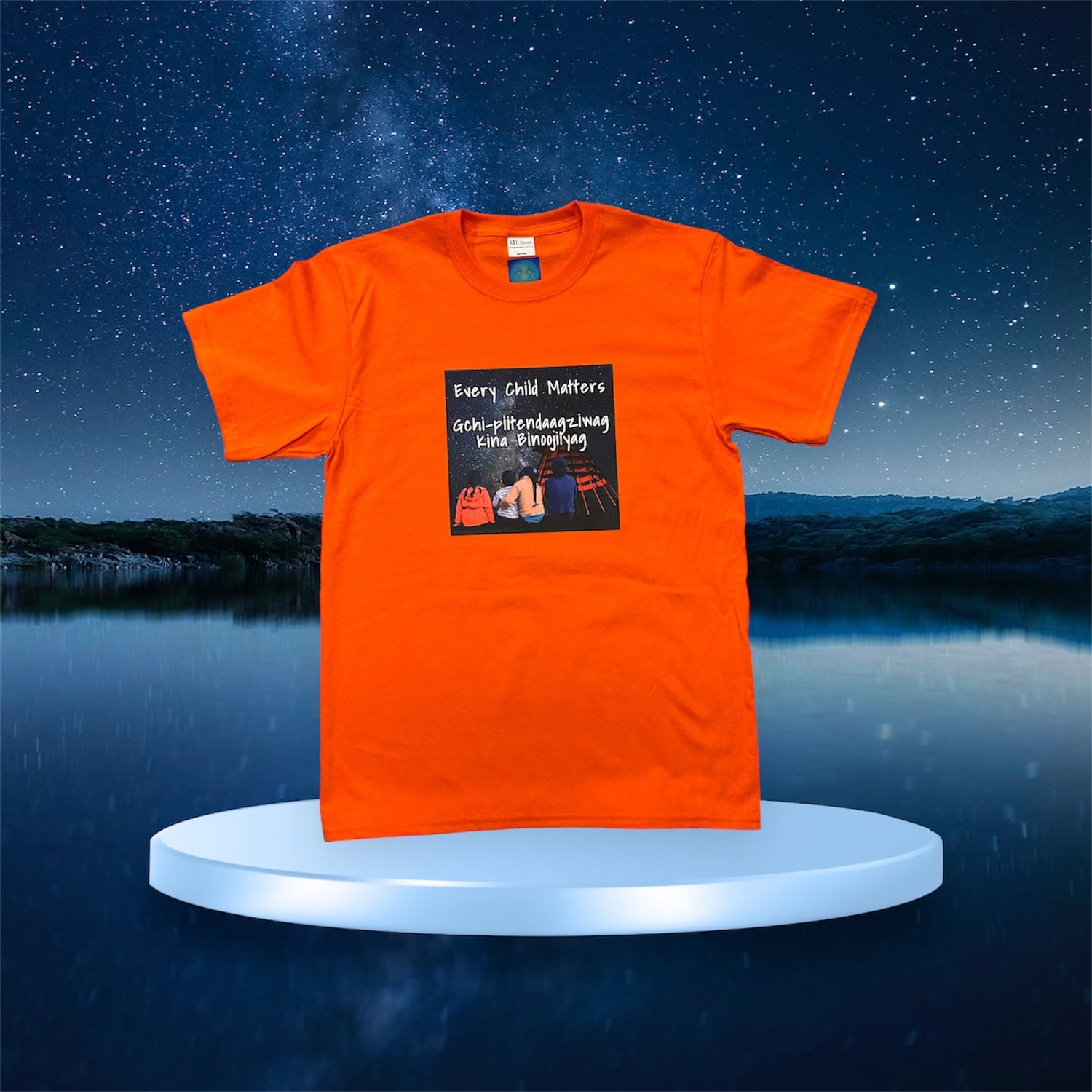 "Every Child Matters" Orange T-Shirt Collection's - Nii’kinaaganaa Trading Co.