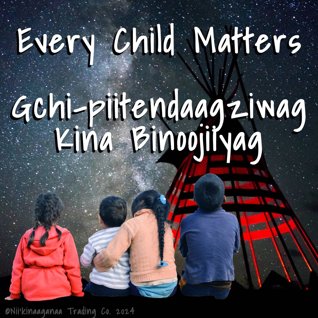 Custom Designed 'Every Child Matters' Orange T-Shirt - Nii’kinaaganaa Trading Co.