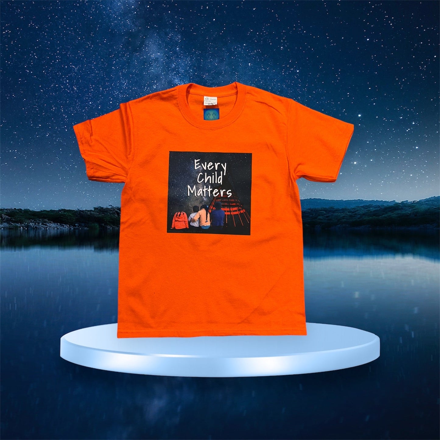 Custom Designed 'Every Child Matters' Orange T-Shirt - Nii’kinaaganaa Trading Co.