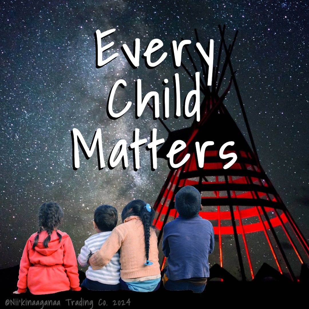 Custom Designed 'Every Child Matters' Orange T-Shirt - Nii’kinaaganaa Trading Co.