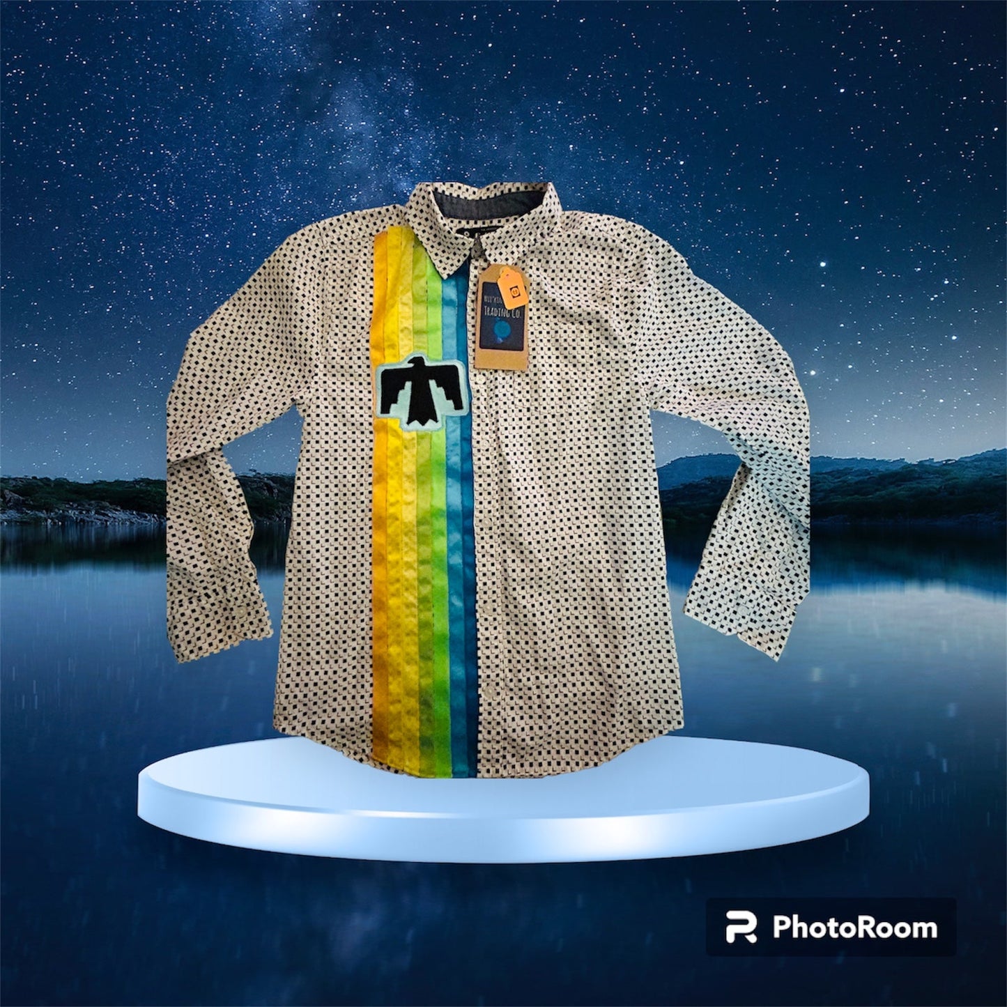 Boys Contemporary Ribbon Shirt - Nii’kinaaganaa Trading Co.